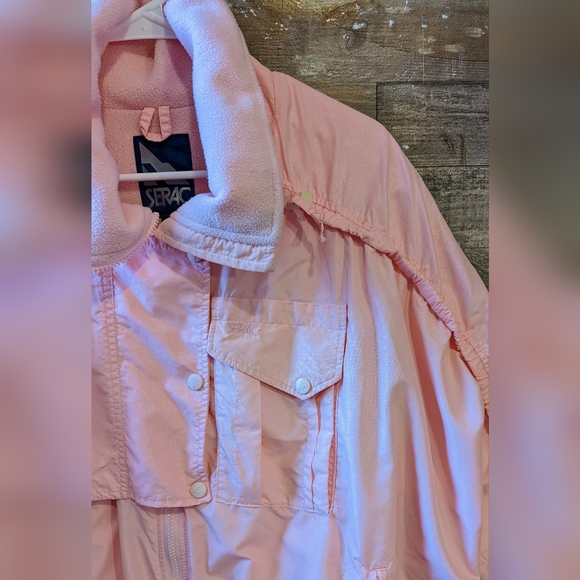 Serac Brand Pink Tactel Ski Coat - Picture 6 of 15